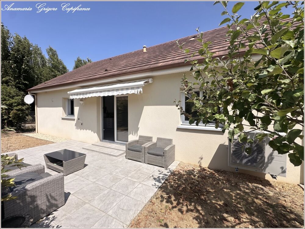 Chuisnes( 28190) - Maison contemporaine, de plain pied - 2 chambres, garage