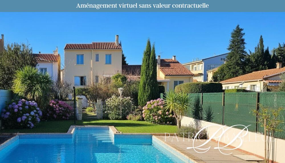 Maison de charme avec terrasse, patio, piscine et dépendances