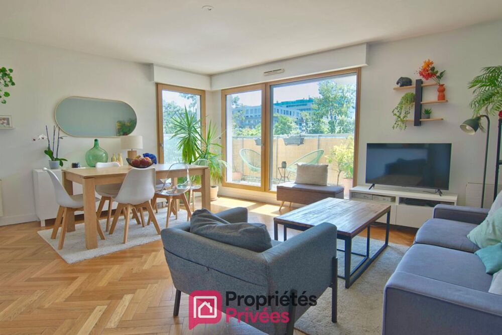 Vente Appartement Appartement Boulogne Billancourt 3 pièce(s) 65.70 m2 orienté sud avec balcons et vue dégagée sur Parc de Billancourt Boulogne billancourt