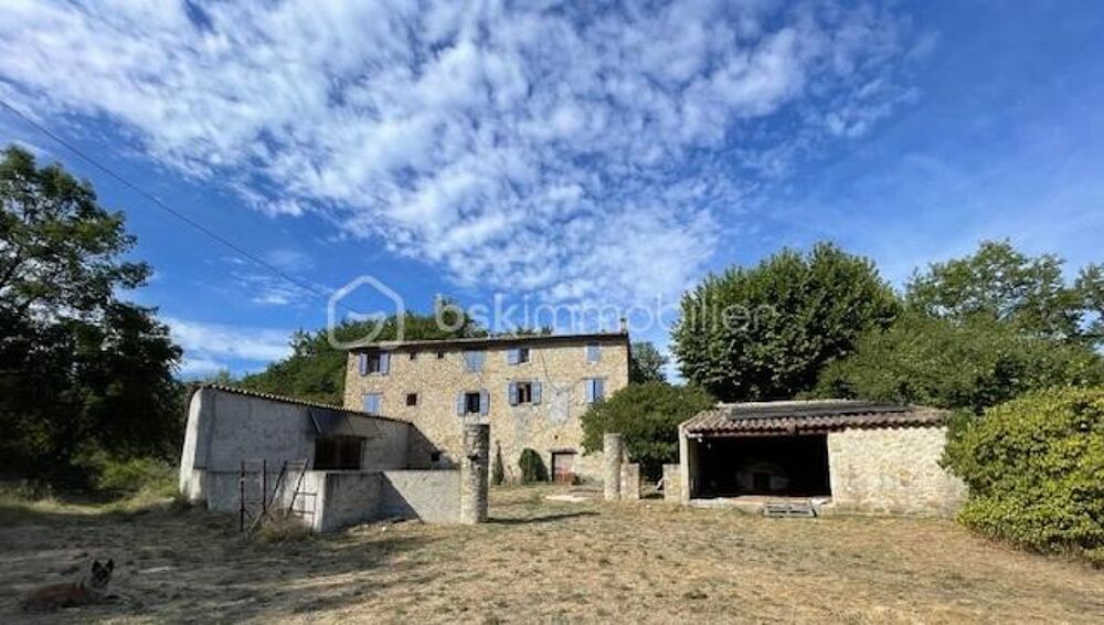 Vente Maison MONTLAUX-FERME DE 145M² ENVIRON, 4 CHAMBRES, HANGAR DE 80M², PLUS DE 15 HECTARES DE TERRAIN Montlaux