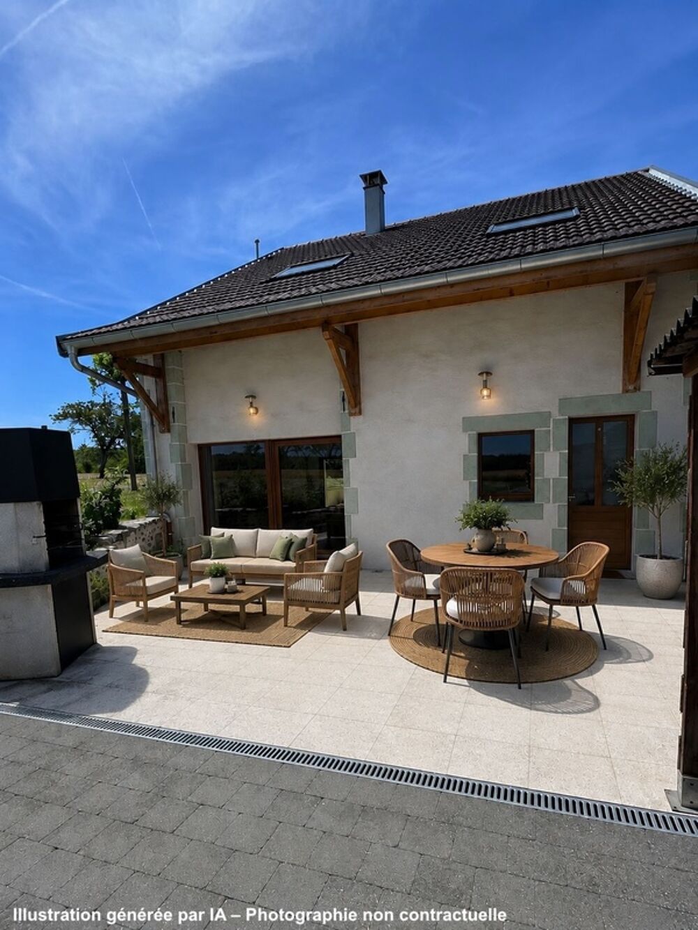 Vente Maison À vendre – Maison individuelle à Valleiry (74), environnement privilégié à environ 500 m de la frontière suisse Valleiry