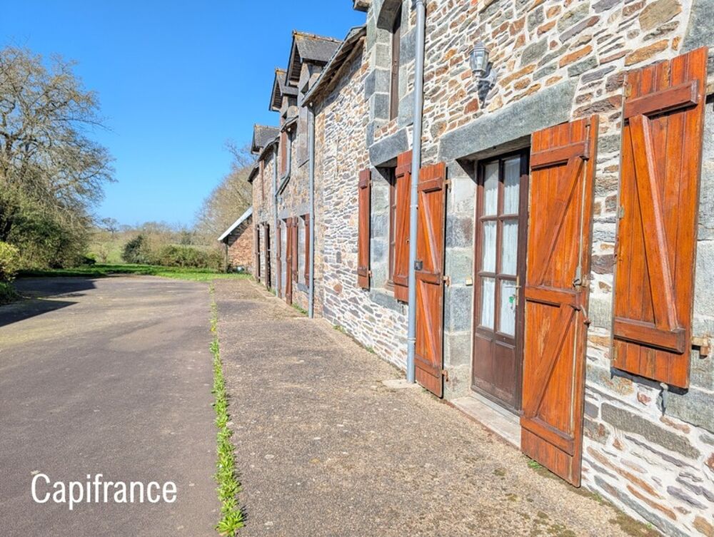 Longère familiale 210 m² + dépendances  Terrain 2 600 m²  Projet de vie ou gîtes