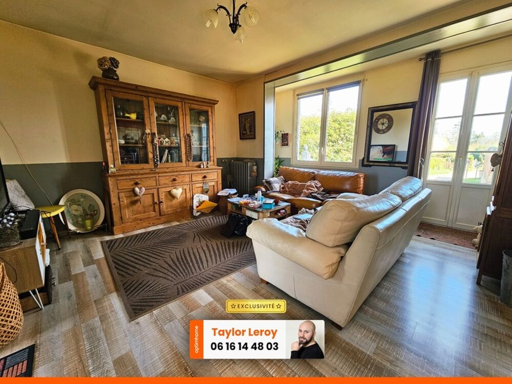 ? Maison atypique 91 m²  Jardin 1100 m²  Luneray