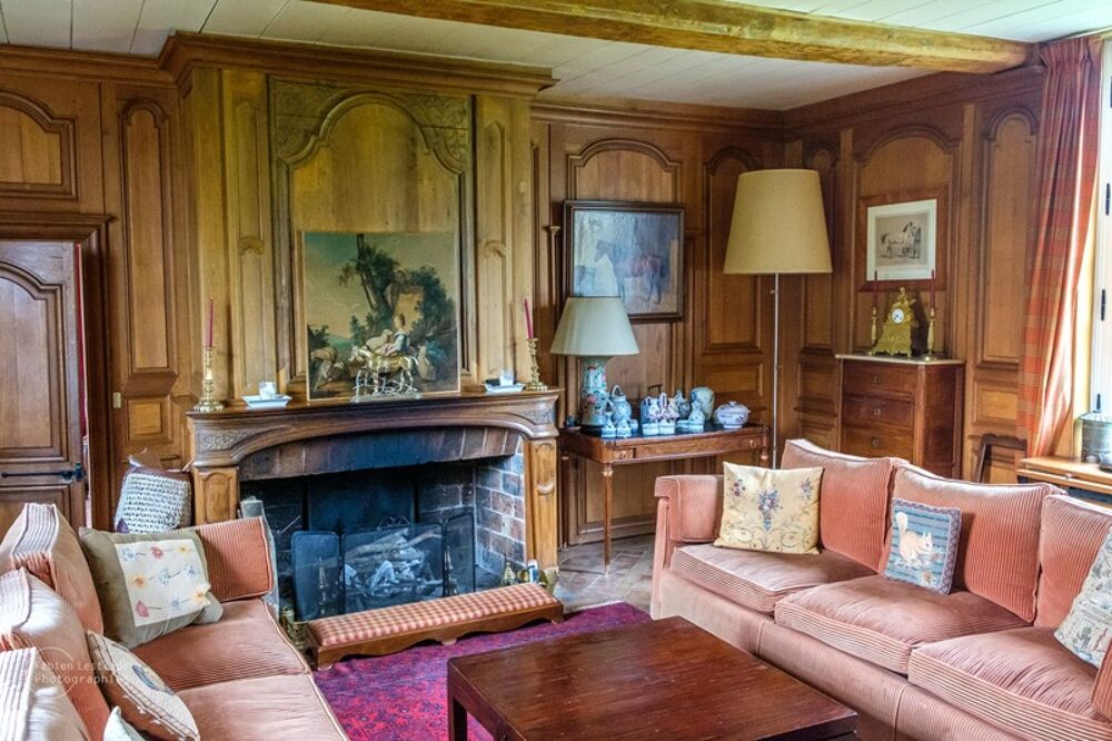 Vente Propriété/Château PIEURE du XVIIIème siècle, SON PRESSOIR AMÉNAGÉ ET SES DÉPENDANCES SUR 2 HECTARES DE JARDIN À L'ANGLAISE Honfleur