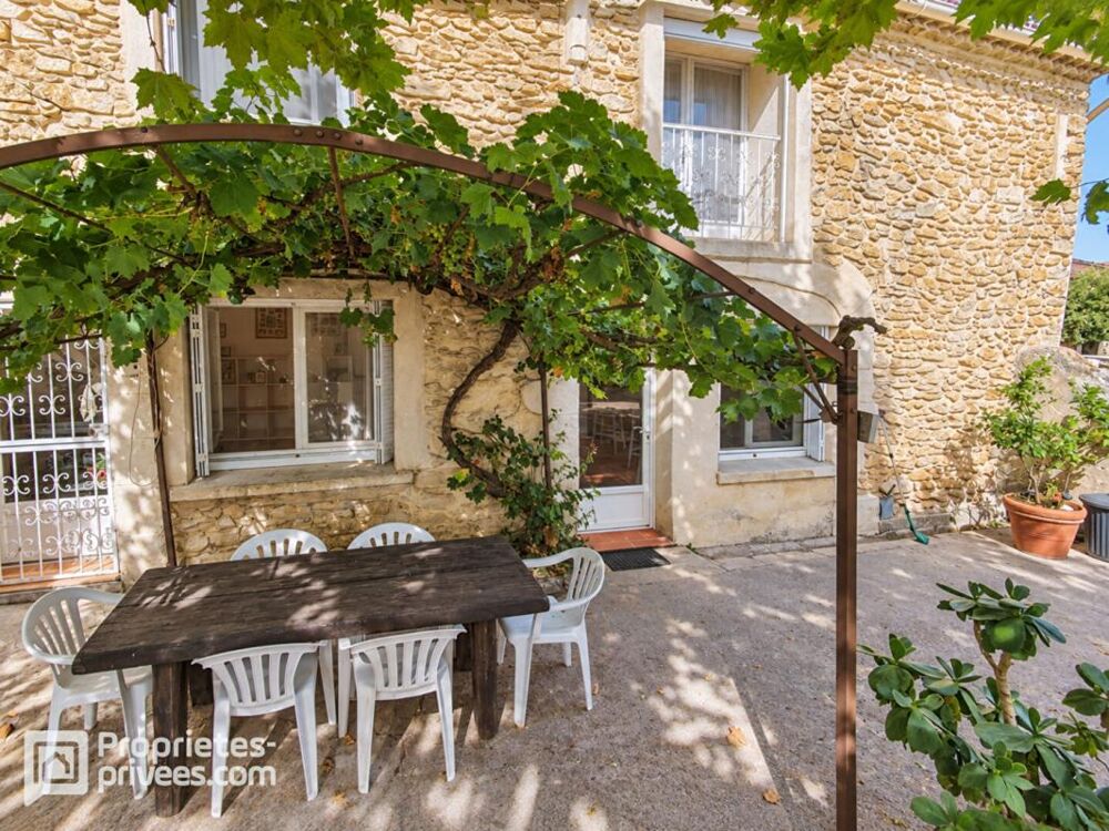 Vente Maison Mas en pierres de 216 m² avec 5 chambres - 3 dépendances aménagées - 1 grange de 106 m² - 1 atelier de 46 m² à ORANGE OUEST - 48 Orange
