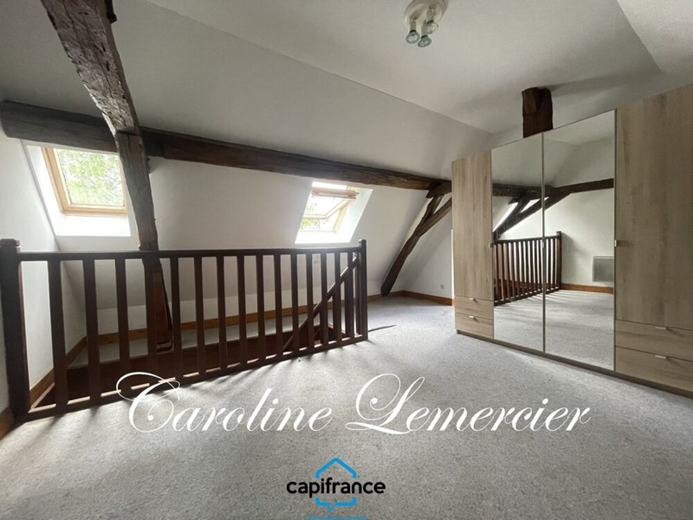 Maison à vendre 5 pièces VOUVRAY SUR HUISNE (72)Fermette en campagne 100 m² habitables, 3 chambres, terrain 6000 m², cavité so