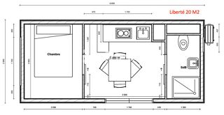  Maison à vendre 1 pièce 15 m²