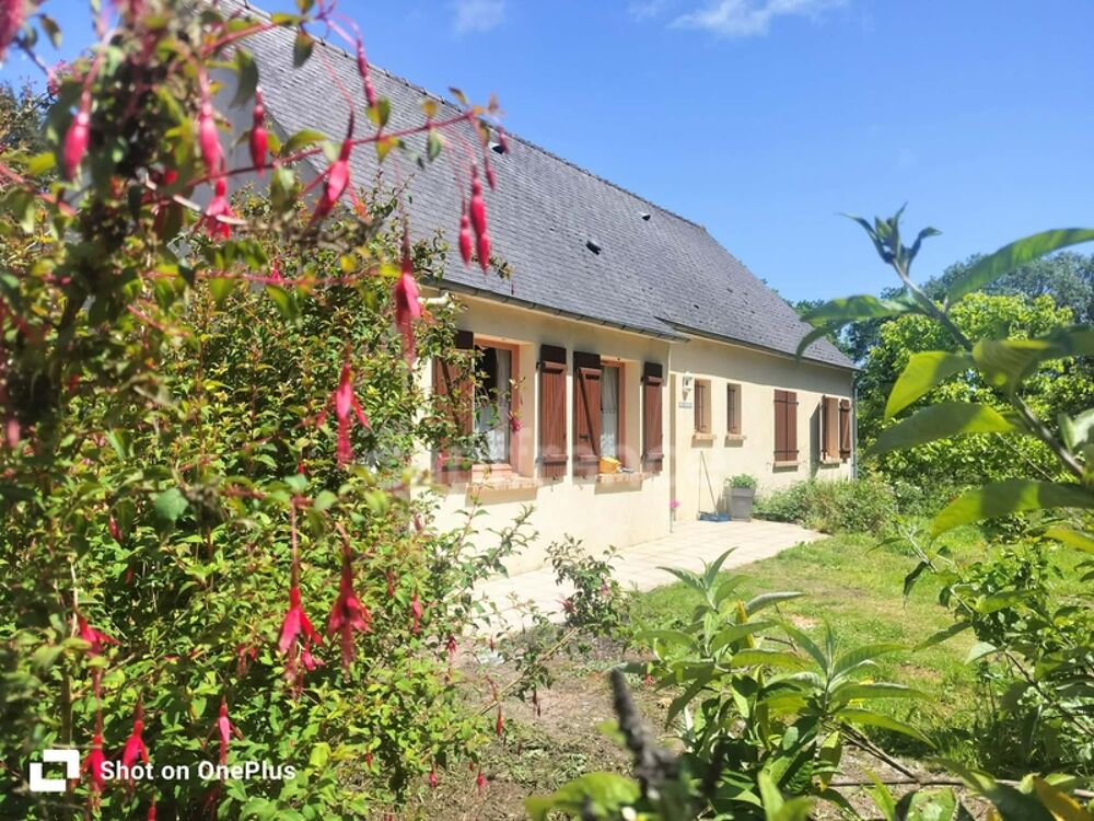 Maison familiale avec grand terrain  Berrien, au coeur des Monts d'Arrée