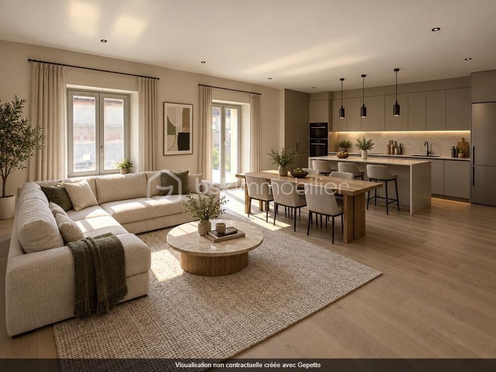 Vente Duplex/Triplex BEL APPARTEMENT  T5 DUPLEX NEUF , AVEC TRES BEAUX VOLUMES EN DERN.ETAGE + TERRASSE Besancon
