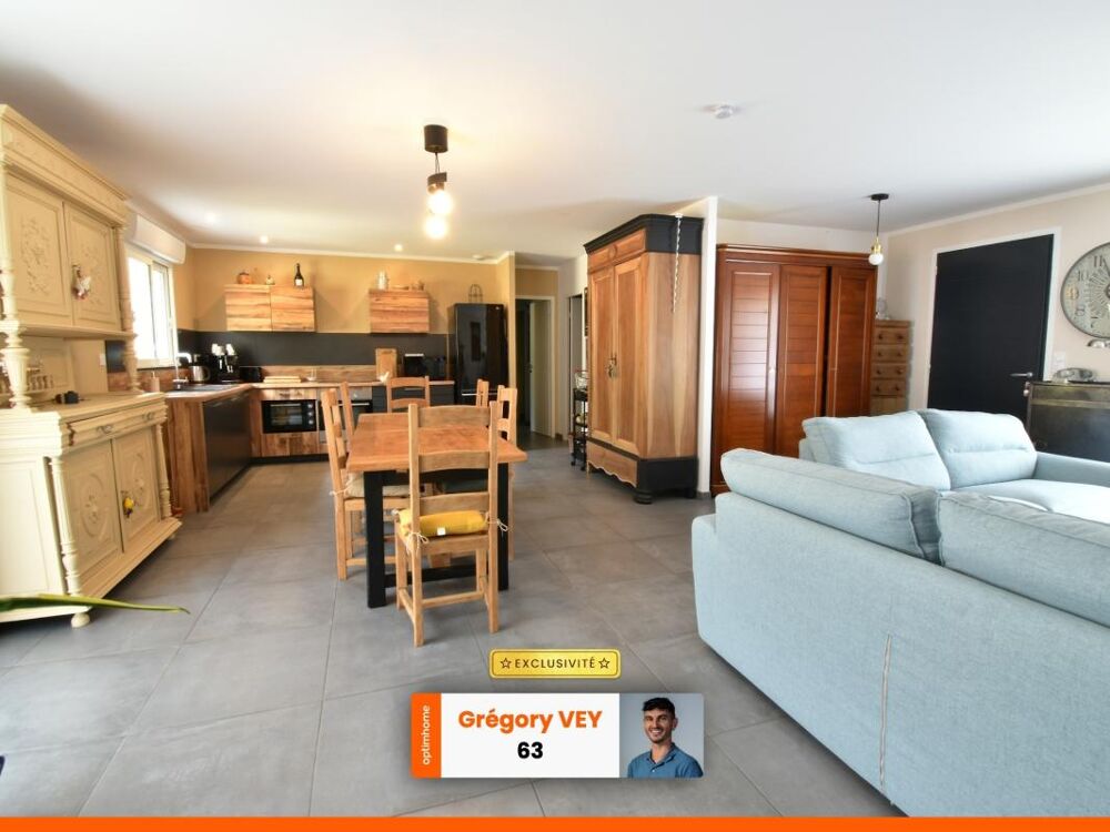 Vente Maison MAISON PLAIN PIED DE 2020 - DPE A - 3 CHAMBRES - GARAGE et JARDIN - HAMEAU CALME Thiers