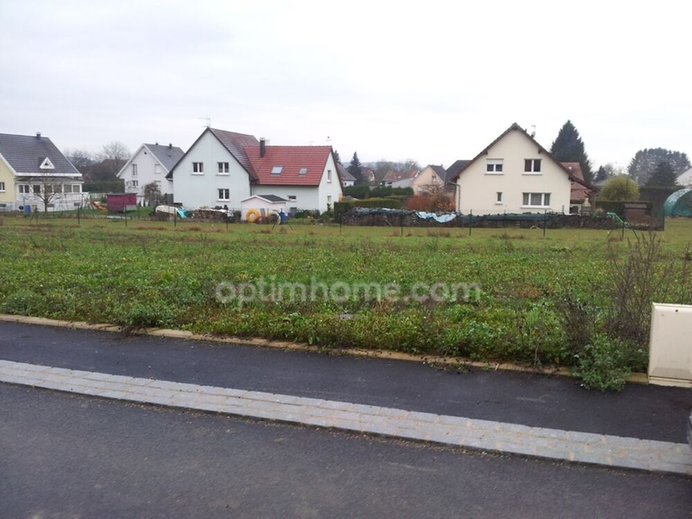 Vente Terrain SPECHBACH LE BAS, 8Km accs Autoroute A36, magnifique terrain de construction de 5.40ares, libre de constructeur et d'architecte Spechbach le bas
