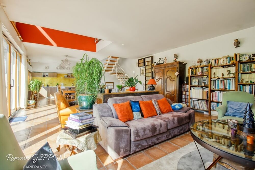 Vente Villa Maison d'architecte 7 pièces 220m2 - vue et accès Moselle via ponton privatif - LIVERDUN (54) Liverdun