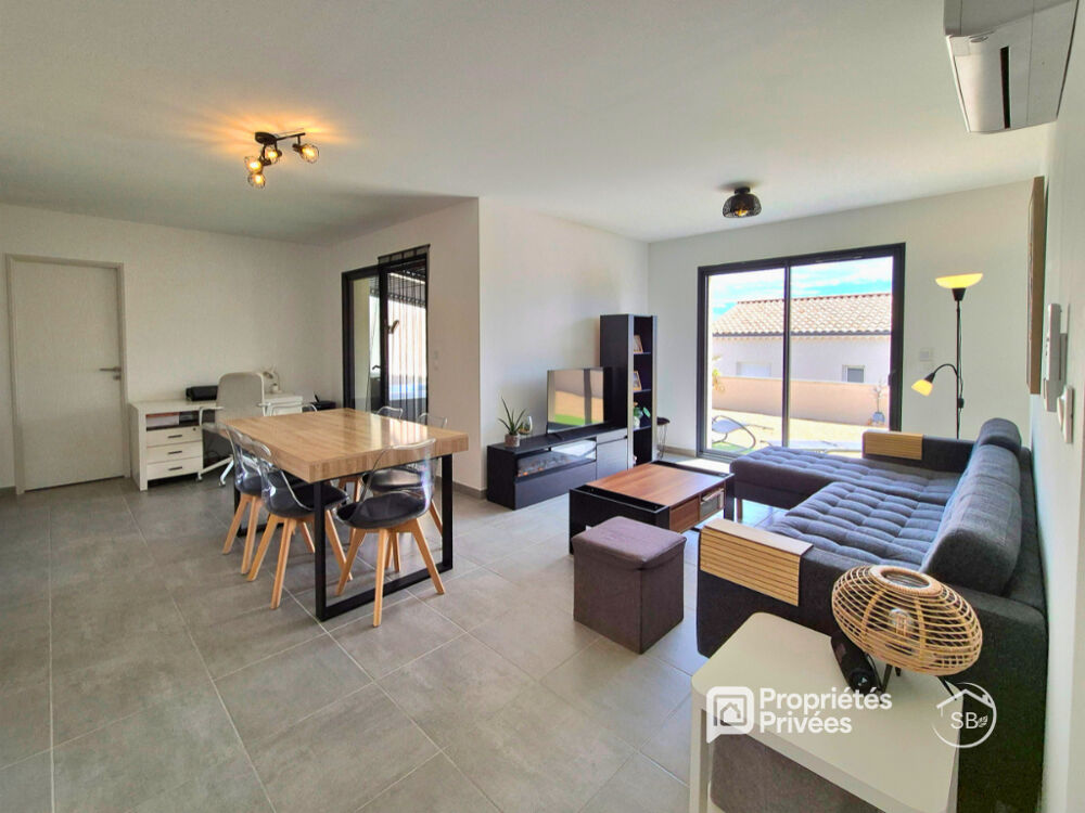 Vente Villa Villa récente meublée et tout équipée 4 pièce(s) 85 m2 - confort moderne, calme et bien-être en Sud Ardèche Joyeuse