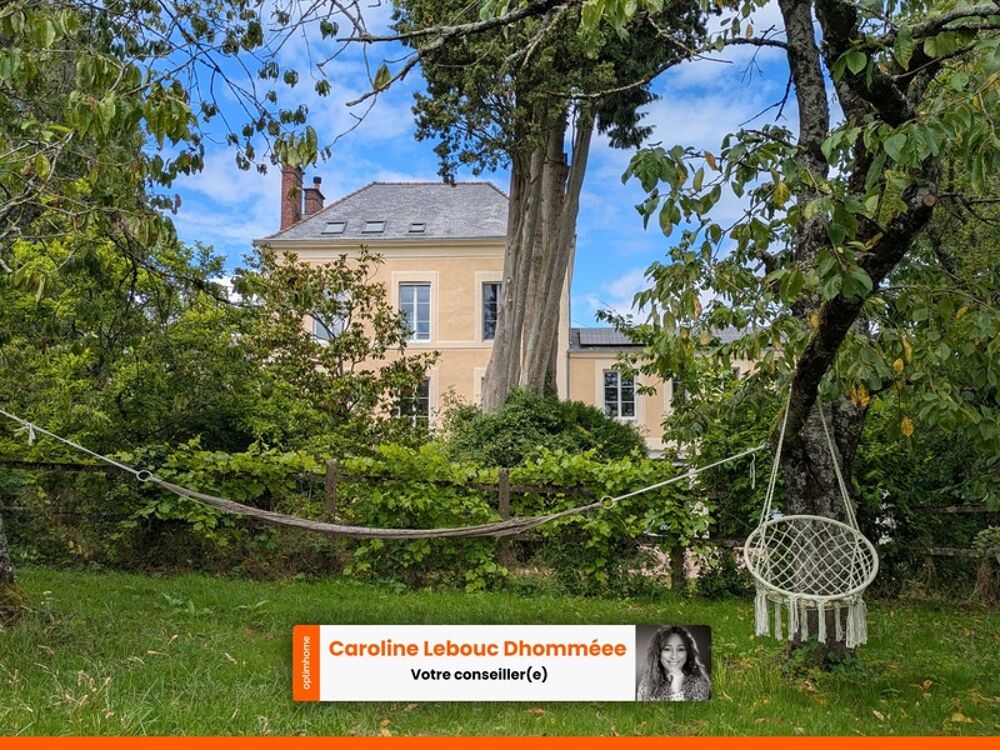 Vente Propriété/Château Demeure bourgeoise restaurée avec parc paysager et maison d'amis en centre-ville de Mamers Mamers