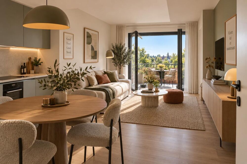 Vente Appartement T2 avec balcon proche de Trouville-sur-mer Touques
