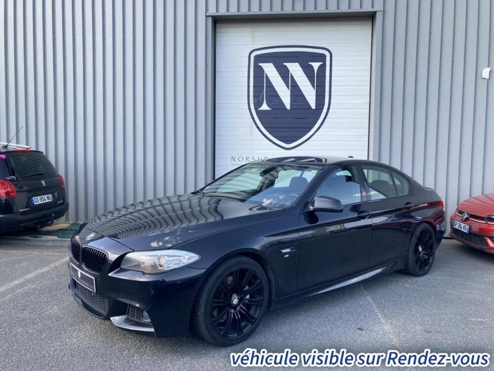 S&eacute;rie 5 520D F10 163 CH SPORT DESIGN - SUIVI BMW EXCLUSIF 2010 occasion 14650 Carpiquet