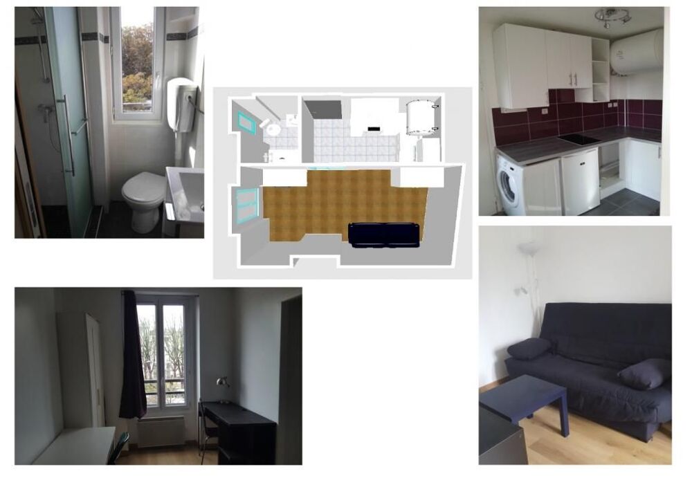 Location Appartement Studio de 17m2 à louer sur Paris 13 Paris 13