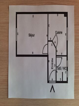  Appartement à louer 1 pièce 23 m²