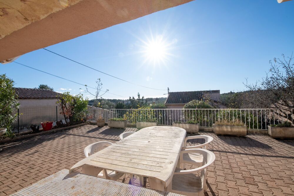 Vente Maison Les Pennes Mirabeau Jas de Rhodes Maison de 98 m2 au calme sans vis à vis belle vue sur végétation 426 m2 de terrain Les pennes mirabeau