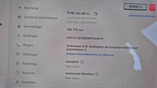 Model 3 498 Dual Motor AWD Long Range 2021 occasion 63000 Clermont Ferrand