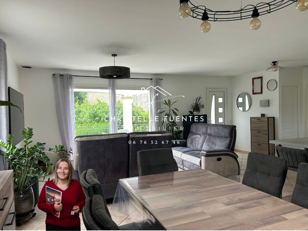 Vente Maison HERAULT - MEZ (34140) - VILLA T4  (106M2) + T2  (60M2) - TERRAIN PISCINABLE - STATIONNEMENT - DPE A - PANNEAUX PHOTOVOLTAIQUE Meze