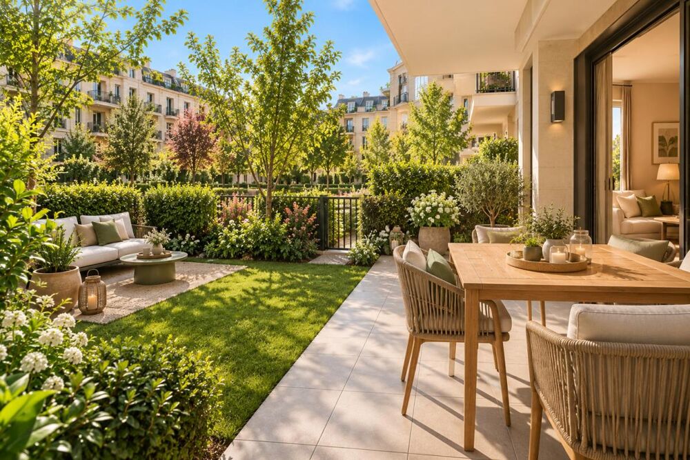 Vente Appartement BIEN D'EXCEPTION: T3 avec TERRASSE et JARDIN à proximité du TRAMWAY T10 Le plessis robinson