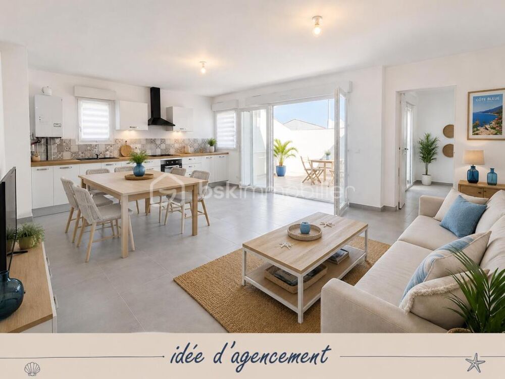 Vente Appartement Appartement de type 4 avec terrasse et box privatif à Martigues Jonquière Martigues