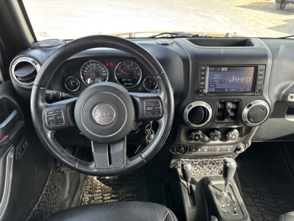 Wrangler 2.8 CRD 200 - 4x4 Unlimited BVA Rubicon 1er main 2017 occasion 69830 Saint Georges De Reneins