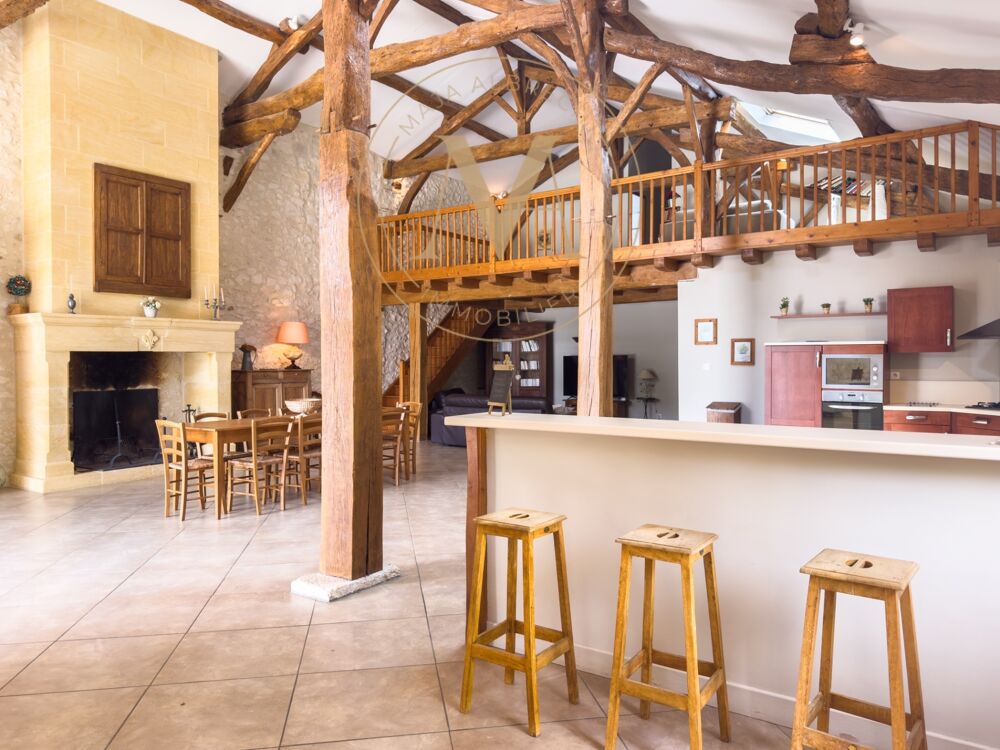 Vente Maison DEUX MAISONS EN UNE • 10 CHAMBRES • 2 PISCINES • JUSQU'À 10 HA SAINT GEORGES (47) Saint georges