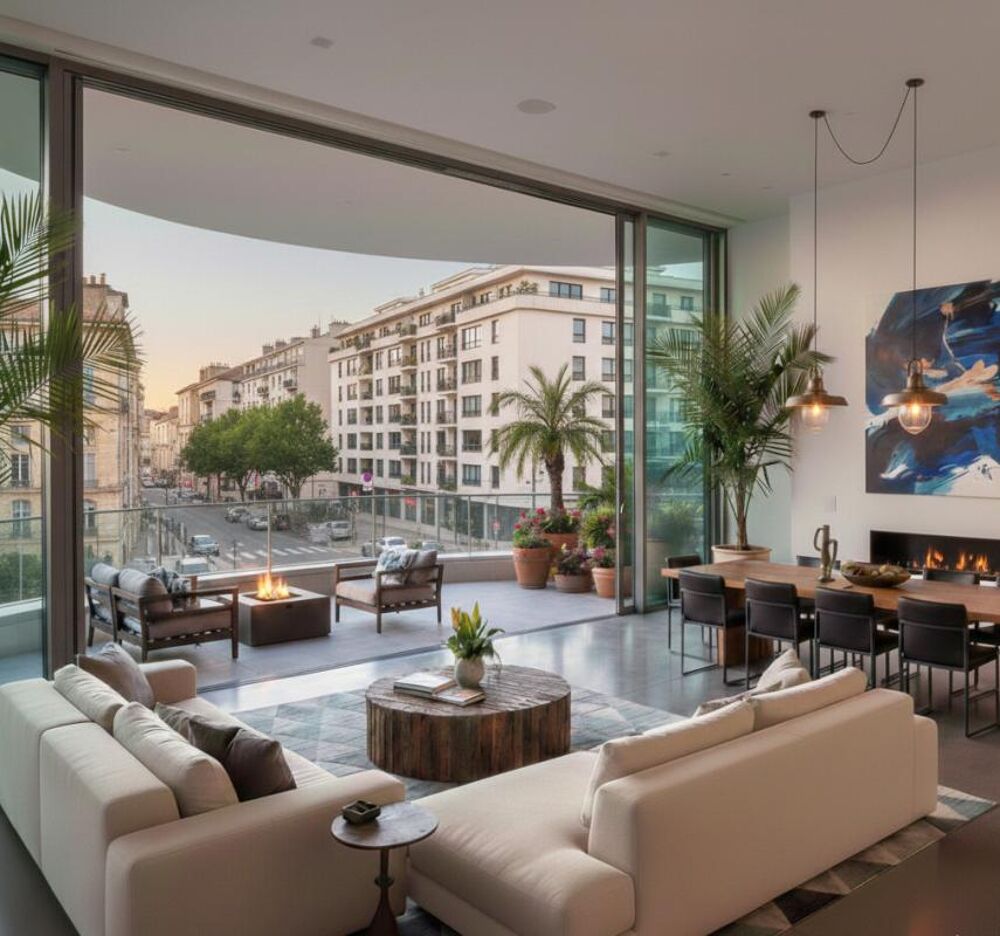 Vente Appartement Duplex d'exception au cœur d'un quartier dynamique de Bordeaux avec 2 extérieurs et parking sécurisé ! Bordeaux