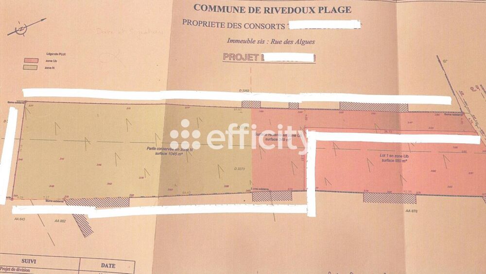 Vente Terrain Terrain Rivedoux plage