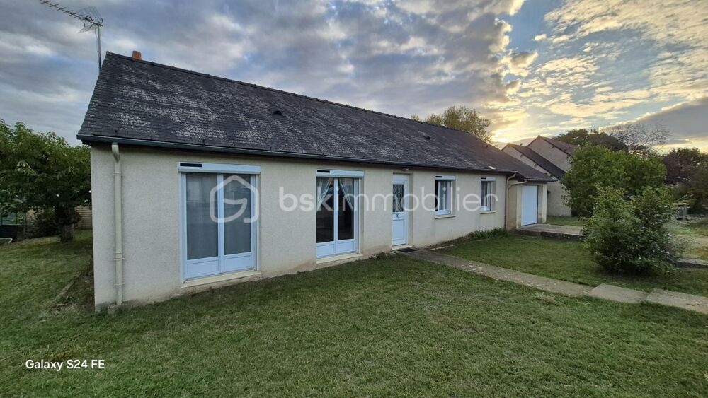 Vente Maison Saint-Martin-le-Beau – Maison de plain-pied, 3 chambres et garage Saint martin le beau