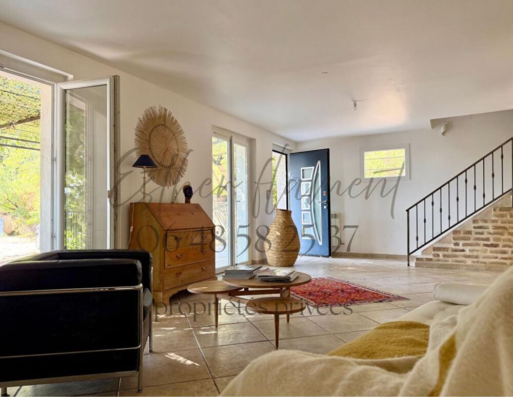 Vente Maison Maison rénovée avec vue , l'Ermitage 4 chambres, terrain avec puits 3800 m2 Ales