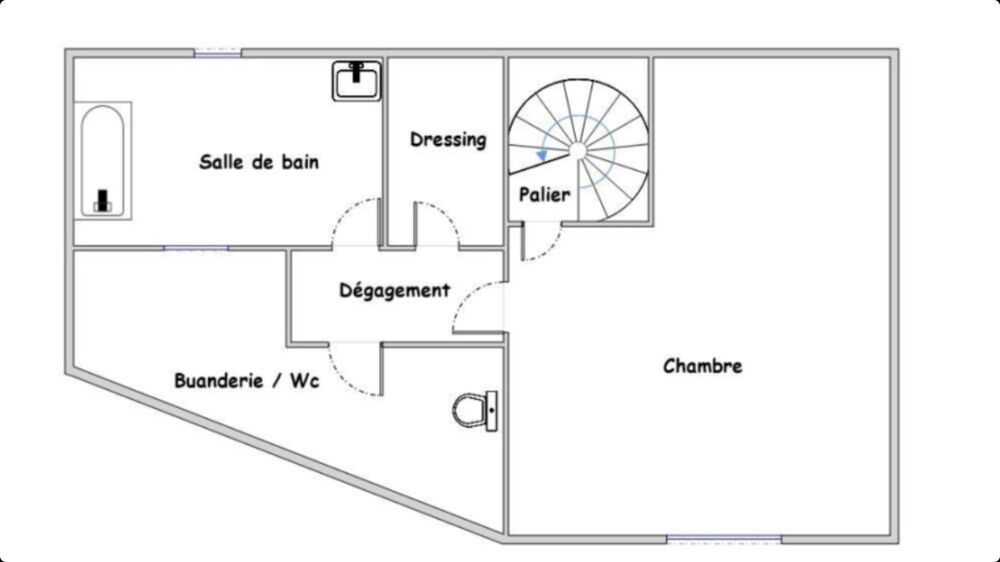 Vente Duplex/Triplex Appartement à vendre 2 pièces à TAPONAS (69220 ) Duplex 60,16 m²– Calme, extérieur réaménagé, 2 parkings Taponas