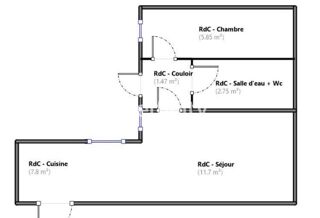  Appartement � vendre 2 pi�ces 30 m�