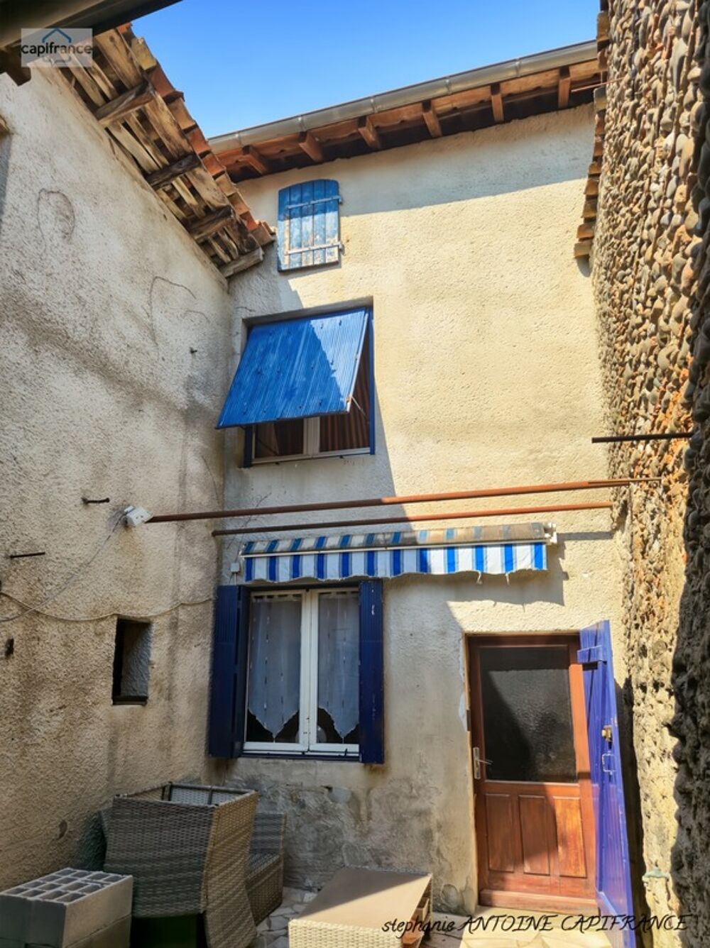 Maison à rénover 103 m², 3 chambres et cour  Amou 40