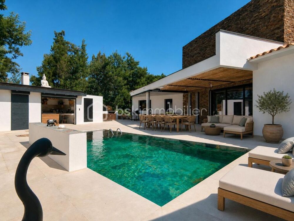 Vente Maison A VENDRE VILLA DE LUXE RECENTE QUATRE FACES EN PLAIN PIED DE 216M² SUR TERRAIN DE 1026M² A ELNE - HORS LOTISSEMENT - QUATRE SUIT Elne