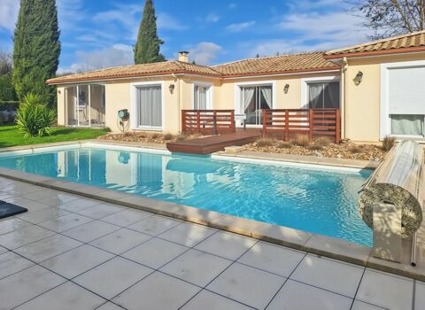   Maison lumineuse avec piscine � Montcaret Maison - 6 pi�ce(s) - 123 m�