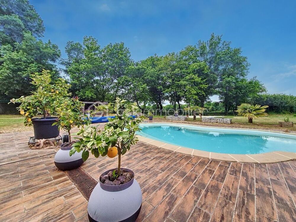 Villa contemporaine 216 m² avec piscine, suite parentale et espace professionnel  Bardigues