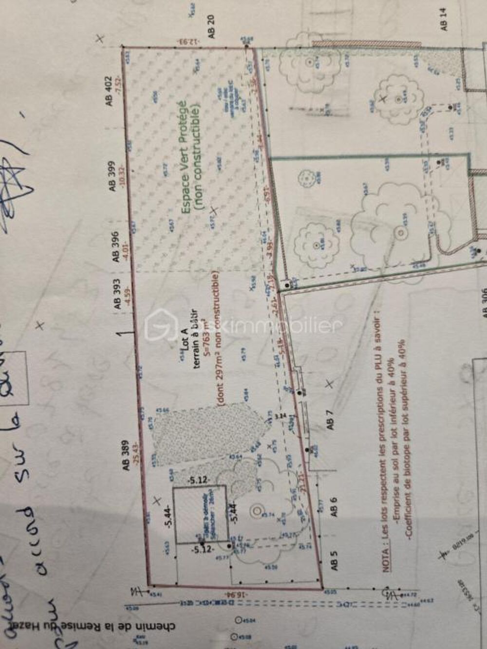 Vente Terrain A 10 MINUTES DE CHAMBLY Boran sur oise