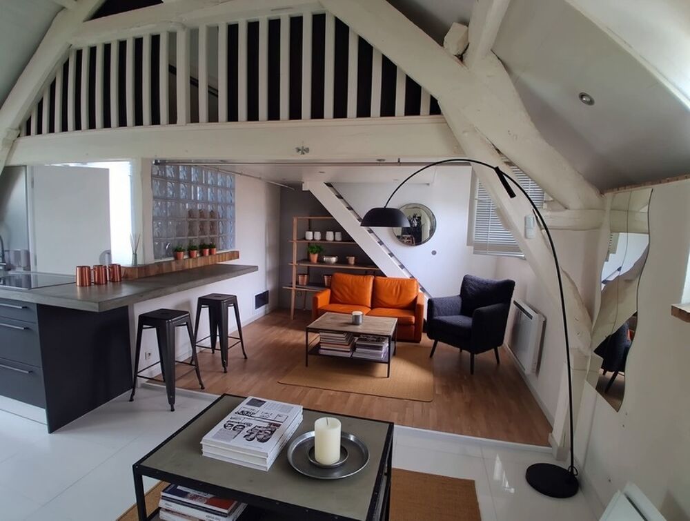 Studio avec mezzanine  Centre-ville Limay  Fort potentiel investisseur