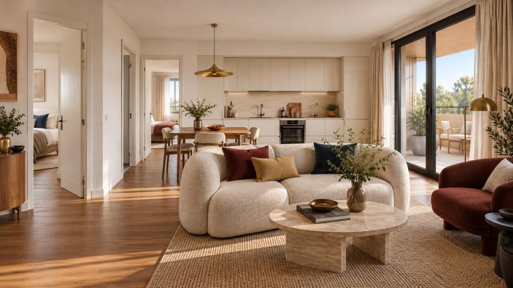 Vente Appartement BRUGES – T3 DE 64 M² AVEC LOGGIA DE 10 M² + 2 PLACES DE PARKING Bruges