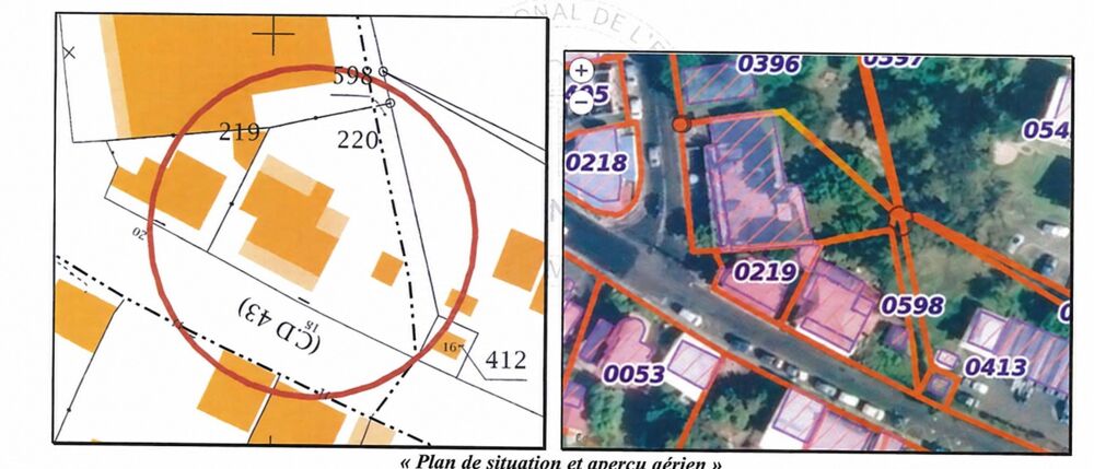 Vente Terrain A vendre - Fort de France Clairière - Terrain avec bâti à réhabiliter ou à démolir Fort de france