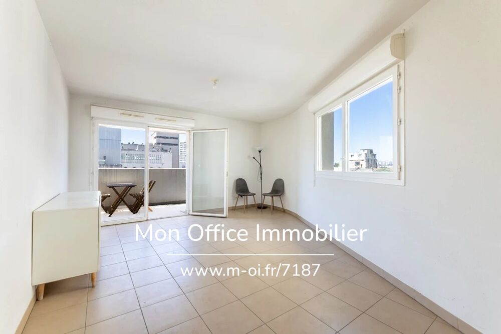 Vente Appartement Référence : 7187-RVF. - EXCLUSIVITE - Joli T3 Résidence récente avec Terrasse et Parking Marseille 3
