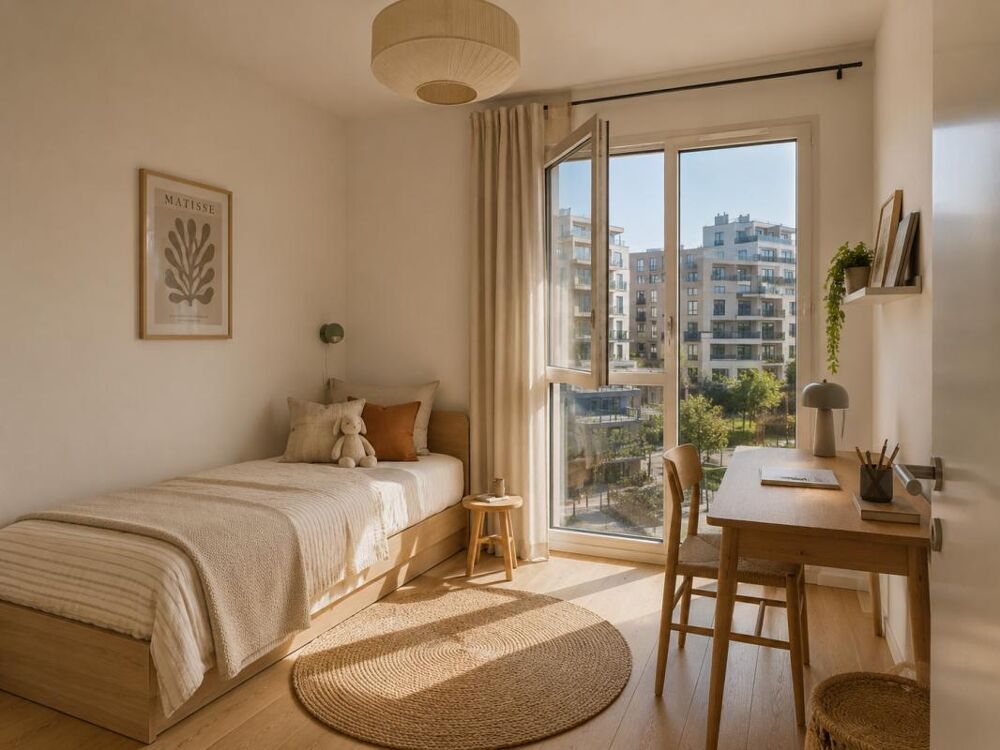 Vente Appartement Saint-Ouen Docks – Grand T3 de 72 m² avec terrasse et parking Saint ouen sur seine