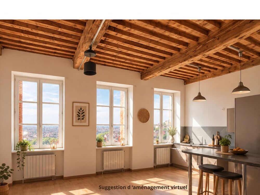 Vente Appartement Appartement 84 m² - Pentes de la Croix Rousse Lyon 4