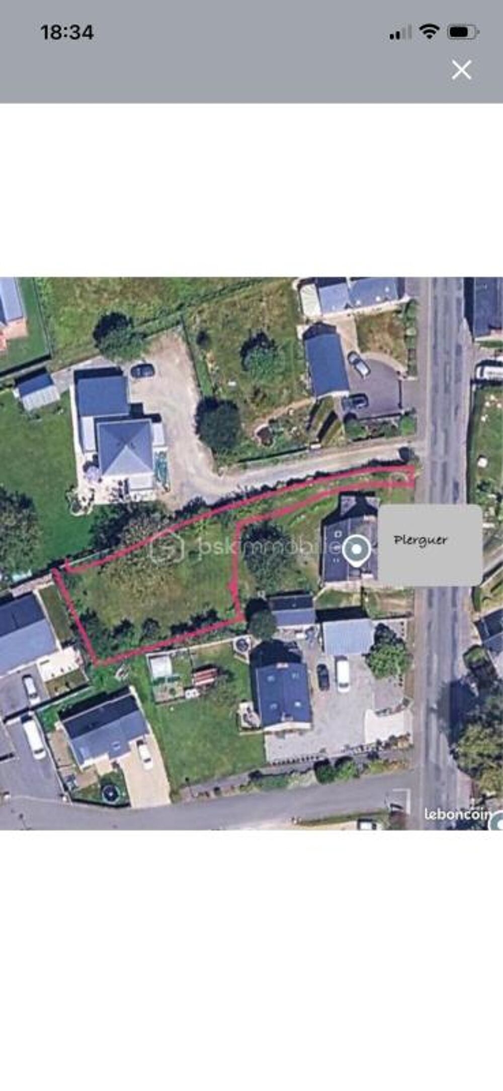 Vente Terrain Terrain constructible Plerguer