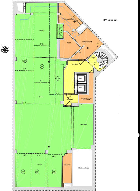  Parking / Garage  louer 798 m