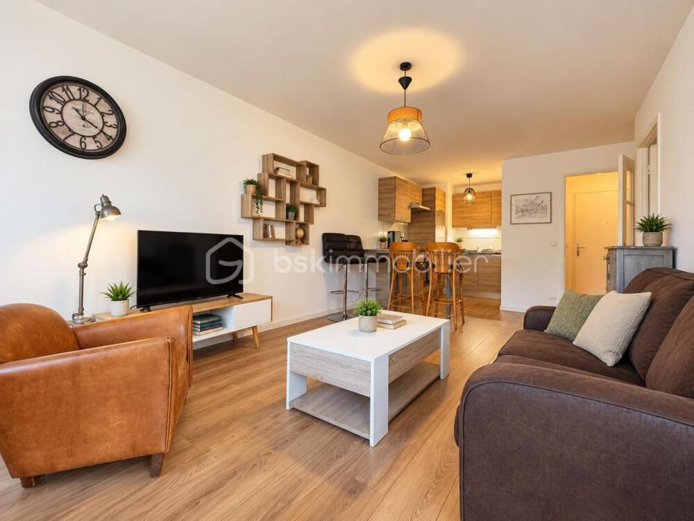 Vente Appartement ARRADON – Appartement T2 en rez-de-chaussée – Vendu loué – Stationnement privatif Arradon