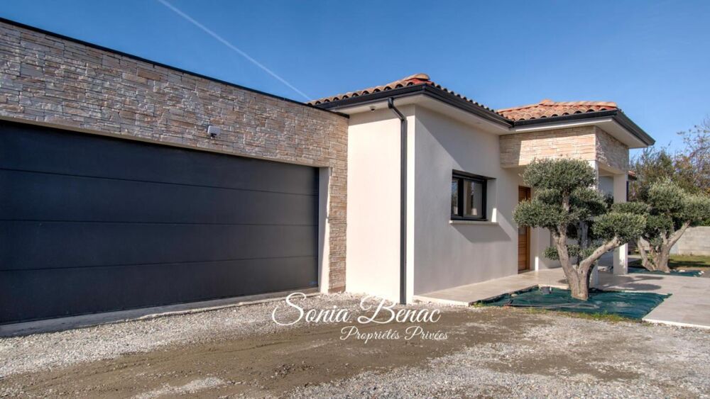 Vente Maison VILLA COMTEMPORAINE DE PLAIN PIED - T5 - PISCINE  - POOL HOUSE  - DOUBLE GARAGE - CARBONNE Carbonne